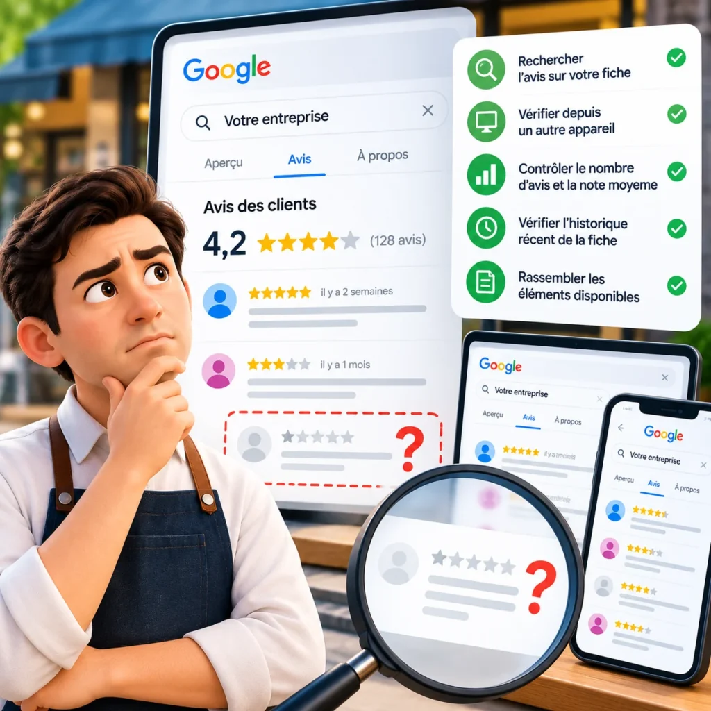 Comment savoir si votre avis Google a vraiment été supprimé